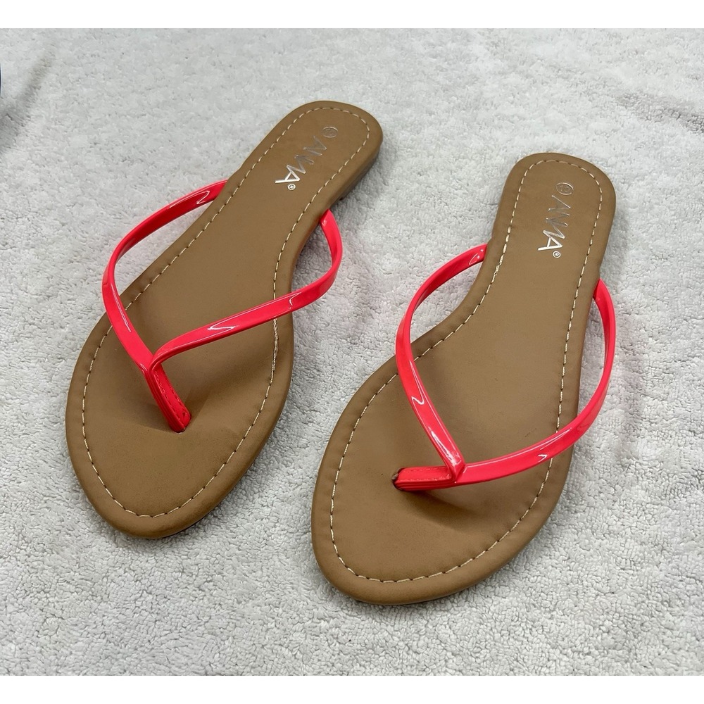 Anna Women Sandals Pink‎ Size 10